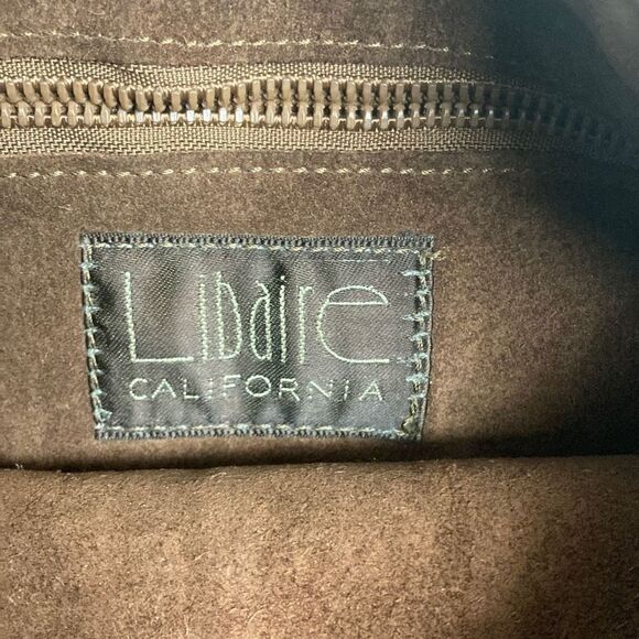 Libaire California Women's Crossbody Bag Brown7X2.5X10 VINTAGE - Picture 9 of 10
